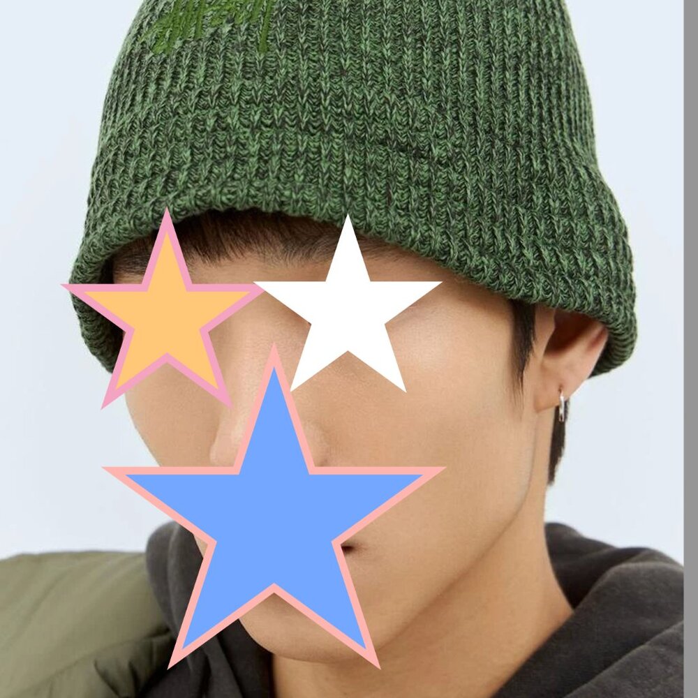Brand New with tags STUSSY Green Marl Knit Bucket Hat - Picture 4 of 10